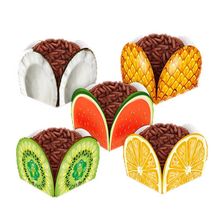 Forminha Brigadeiro Pétala Tropical - 50 Un