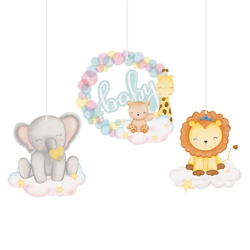 Bichinhos Baby - Mobiles Decorativos Bichinhos Baby - 3 un