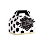 Festa Festa Futebol - Caixa Maleta Kids Futebol Preto e Branco Médio 12x8x12 - 10 Un