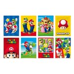 Festa Super Mário - Cartaz Decorativo Super Mario Sortido 25x35 - 8 un