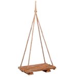 Balança Quadrada Decorativa Madeira Tamanho Grande (Rústico) 5x25x35 - 1 Un