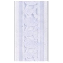 Fita Decorativa Aramada Coelho Ternura Branco 39mmx10m - 1 Unidade