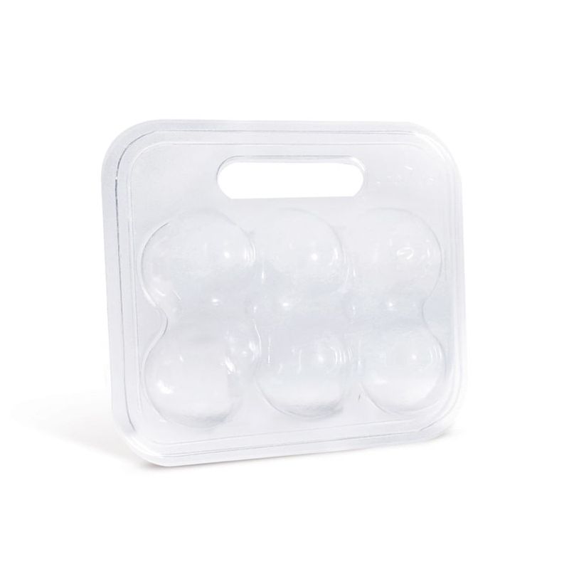 Maleta para 06 Ovos Transparente - 10 Un