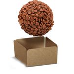 Forminha para Doce Reta Kraft 3,5X3,5X2 - 100 Un