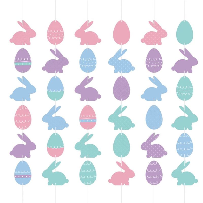 Cortina Decorativa Páscoa Soft 70x8,2 - 6 Un