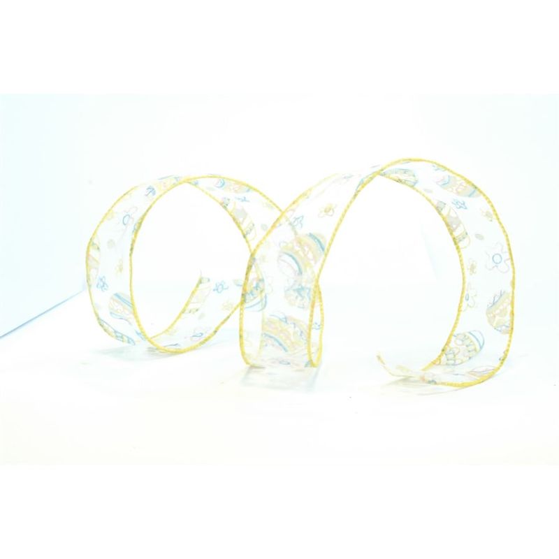 Fita Trend Decorativa Amarelo 38mm