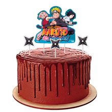 Festa Naruto - Topper de Bolo Naruto - 4 Un