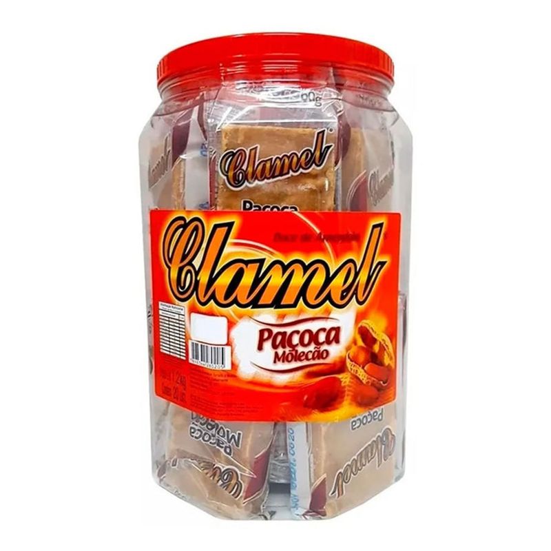 Paçoca Molecão Clamel 60g - 20 Un