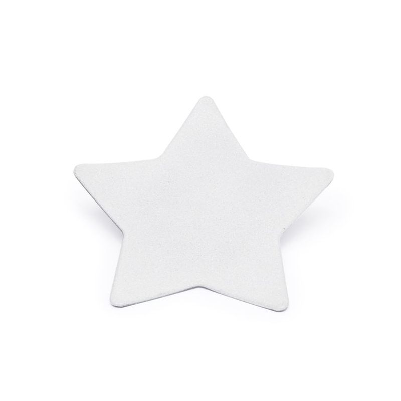 Bandeja Decorativa Estrela Branco 24X24X1
