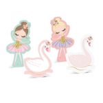 Silhueta Decorativa De Mesa Bailarina 2 - 4 Un