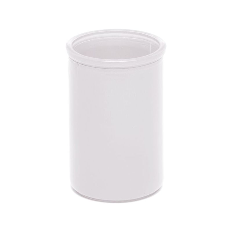 Vaso Decorativo Cilindro Grande Branco 10X10X15