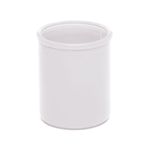 Vaso Decorativo Cilindro Pequeno Branco 8,5X8,5X10