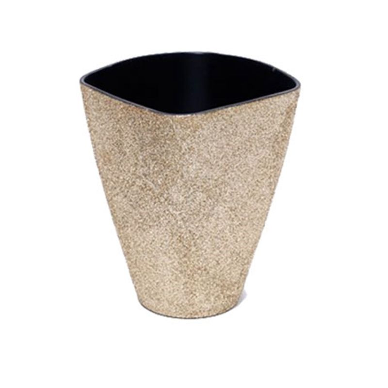 Vaso Decorativo Pequeno Dourado 11X6X14