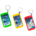 Lembrancinha Infantil - Chaveiro Lanterninha Celular com Led