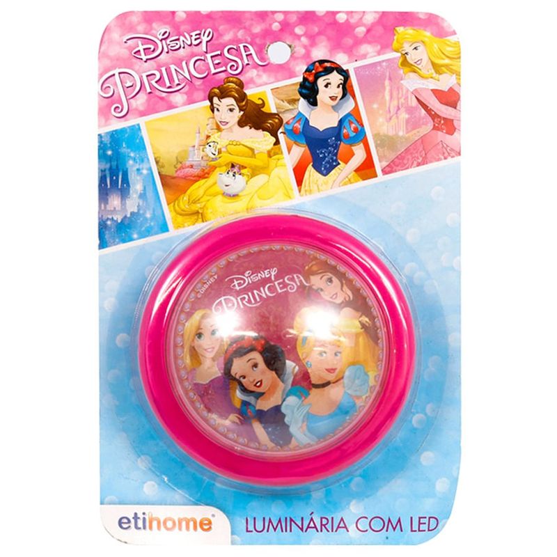 Lembrancinha Infantil - Luminária com Led Princesas Amigas Disney