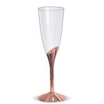 Taça Champagne Base Rosê - 6 Un