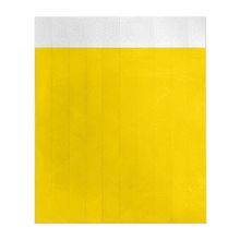 Pulseira Tyvek Amarelo Neon - 50 Un.