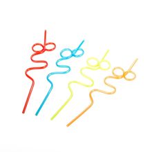 Canudo Espiral Rigido, Cores Diversas - 4 Unidades