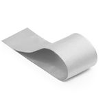 Fita Gorgurão Liso Prata 39mmx10m