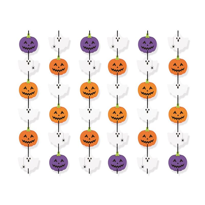 Cortina Decorativan Hallowee Doces Ou Travessuras - 6 Un