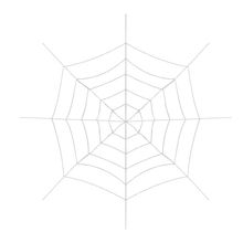 Teia de Aranha Branco 150Cm