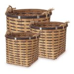 Cestos em Bambu de Sisal Balaio P/M/G