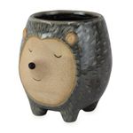 Vasinho de Cerâmica com Porco Espinho M