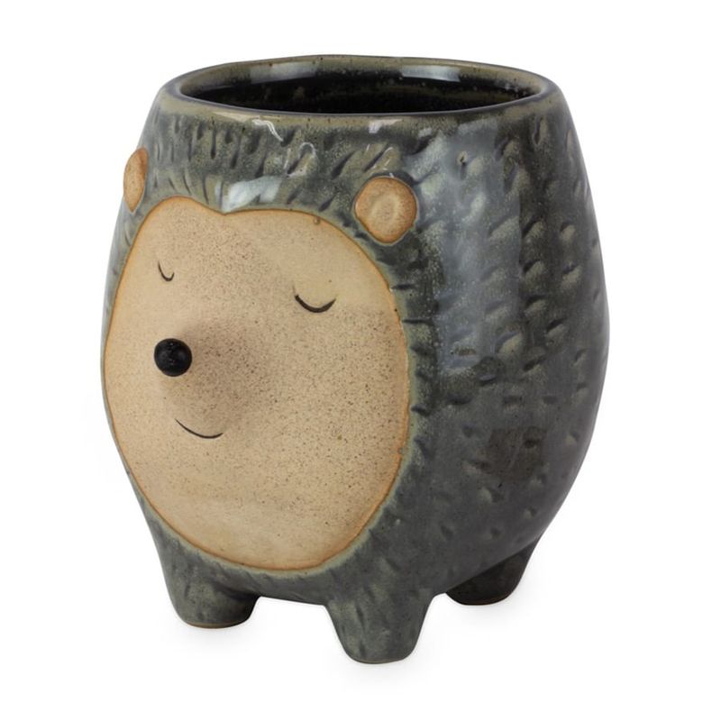Vasinho de Cerâmica com Porco Espinho M