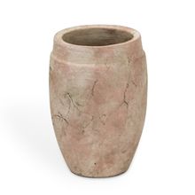 Vaso de Cerâmica com Rosê