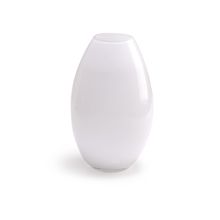 Vaso de Vidro Oriental Branco M