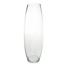 Vaso de Vidro Transparente Oriental M