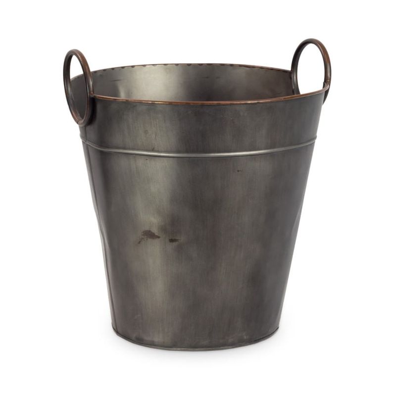 Cachepot de Metal Cônico com Alça P/M/G