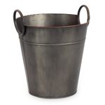 Cachepot de Metal Cônico com Alça P/M/G