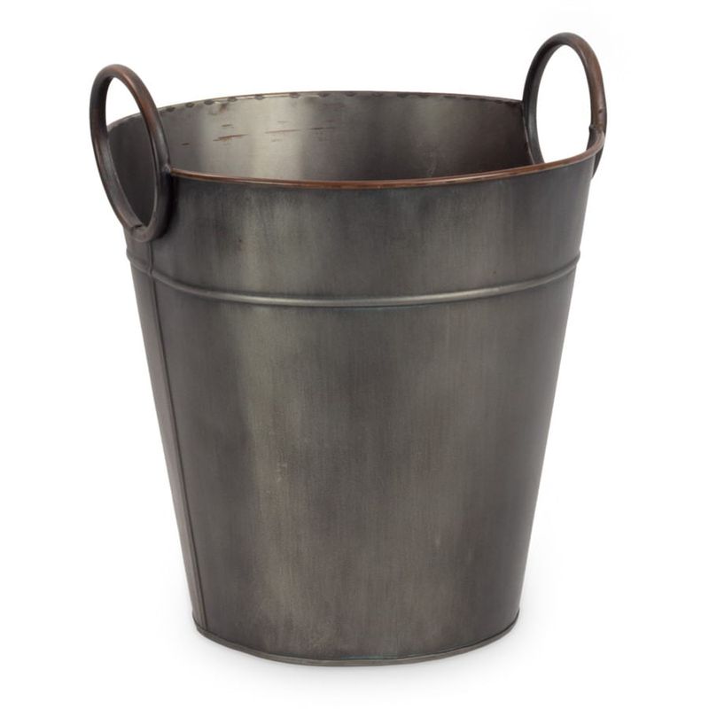 Cachepot de Metal Cônico com Alça P/M/G