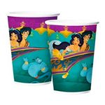 Festa Aladdin e Jasmine - Copo de Papel 180ml Festa Aladdin - 8 Un