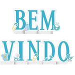 Decoração de Mesa Bem-Vindo Festa Chá de Bebê M