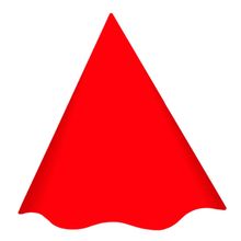 Chapéu Colors Vermelho - 8 Un