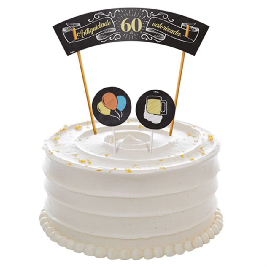 Bolo 60 pessoas  Decoração de bolo, Festas de aniversário de