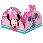 Festa Minnie Rosa - Porta Forminha 9,5x9,5cm Minnie Rosa - 50 Un