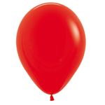 Balão Latex Fashion Vermelho 15" / 23cm - 25 Un