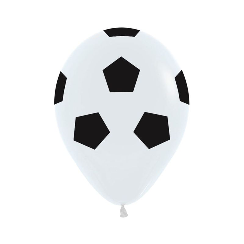 Balão Latex Impressão 360 Fashion Bola de FuteBolas 12" / 30cm - 50 Un