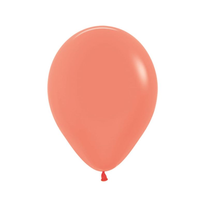 Balão Latex Neon Coral 12" / 30cm - 52 Un