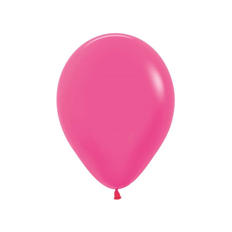 Balão Latex Neon Rosa 5" / 13cm - 50 Un