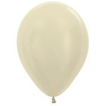 Balão Latex Satin Marfim 5" / 13cm - 50 Un