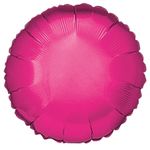 Balão Metalizado Redondo Pink 18'' / 45cm