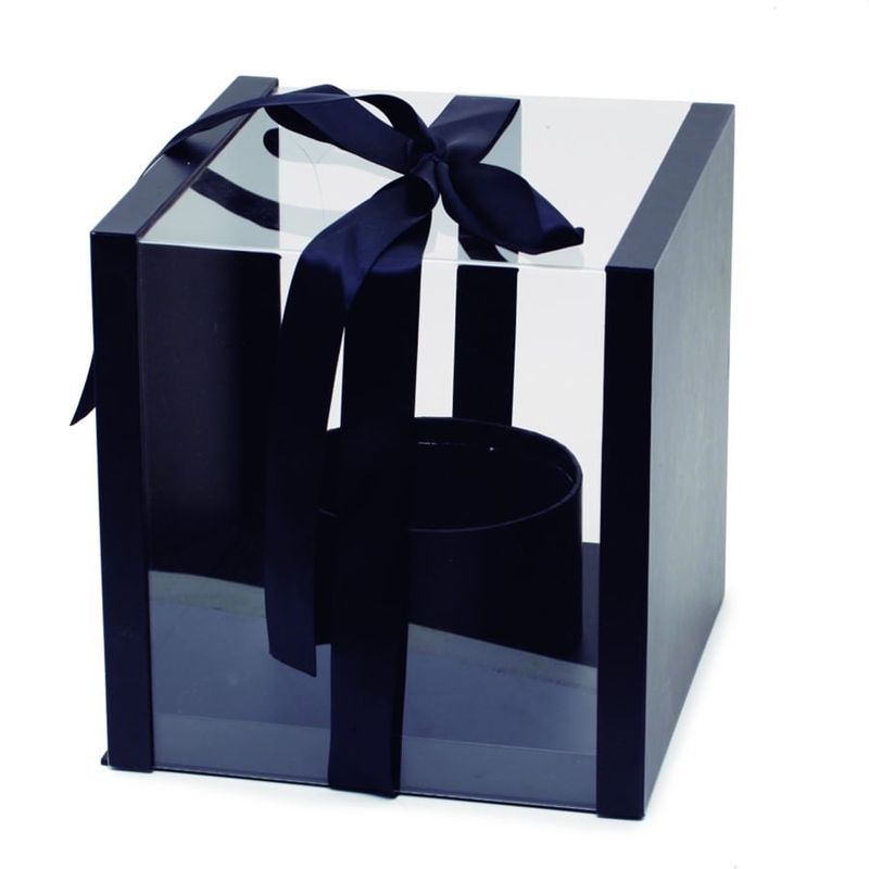 Caixa Acrilico Preto 26X20X10 - 1 Un