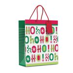 Sacola Premium Ho Ho Ho G 34X38X15 - 1 Un