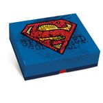 Caixa Retângular com Tampa e Fundo Decorado New Superman P 17X13,5X4,5 - 1 Un