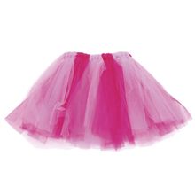 Saia de Tule Rosa e Pink Infantil com 1 Un