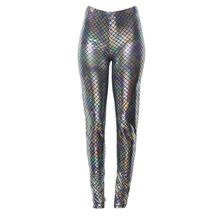 Calça Legging Sereia Iridescente P com 1 Unidade